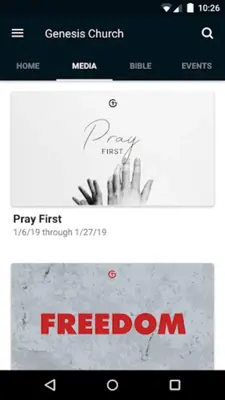 Genesis Church android App screenshot 7